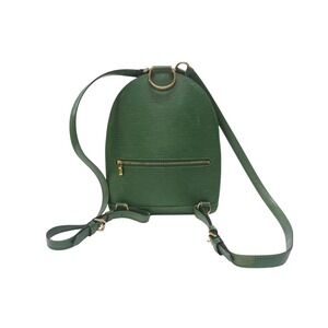 LOUIS VUITTON Mabillon Backpack Epi Leather Green